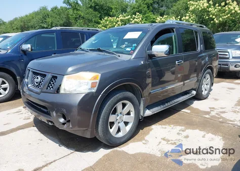 2011 Nissan Armada Sl from USA, damaged, VIN 5N1BA0ND0BN624058